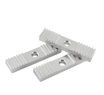 Притискач для зубчастого ременя GT2, крок 2 mm (ширина 9 mm), алюміній
