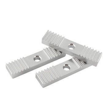 Притискач для зубчастого ременя GT2, крок 2 mm (ширина 9 mm), алюміній