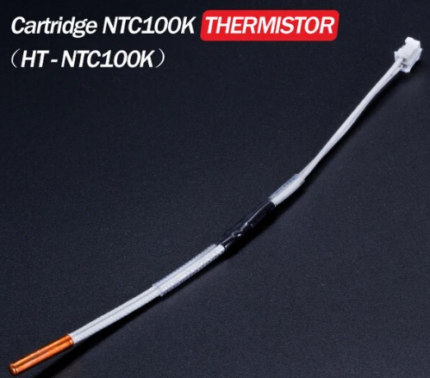 Термістор датчик температури NTC 100K ohm B3950 для термоблока V6 3D-принтера