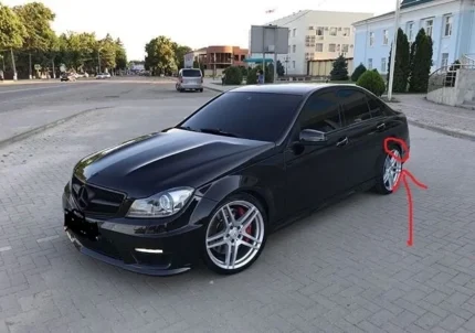 Пилот на Mercedes W204 рестайлінг