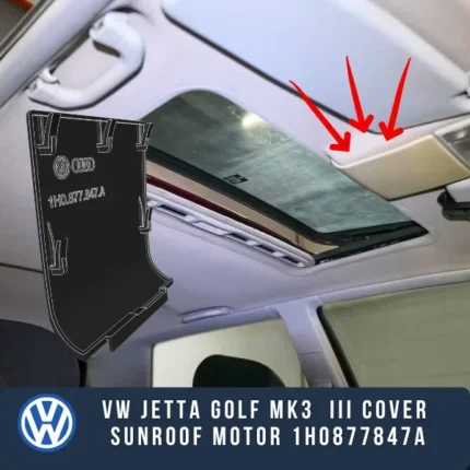 Кришка мотора люка VW Golf Jetta MK3 - 1H0877847A