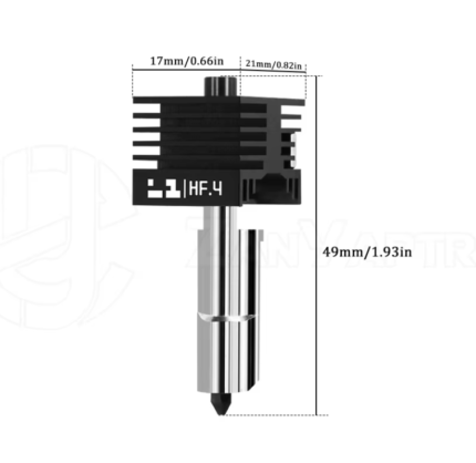 Хотенд Bambu Lab P2S 0,4 мм (Ultra-Precision Edition) зі знімним соплом
