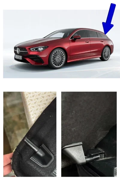 Полка багажника Mercedes Benz 2020