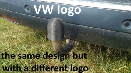 Кришка гачка з логотипом VOLKSWAGEN (VW)