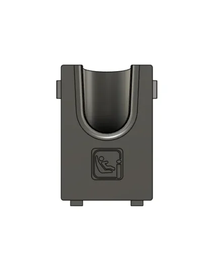 Ізоляційна кришка Isofix для Toyota CH-R (73731-F4010)