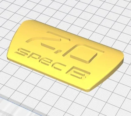Кришка генератора Subaru 2.0 Spec B Badge