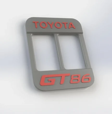 Кришка центральної консолі з логотипом Toyota GT86