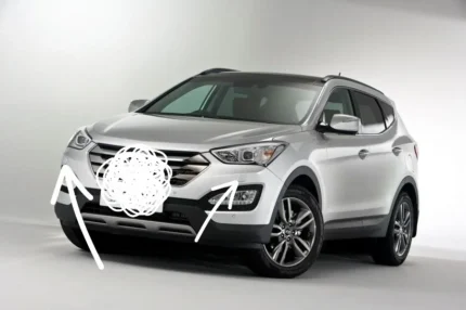 Кришка омивача фар права для Hyundai Santa Fe